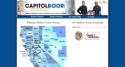 Desktop Screenshot of capitoldoors.com